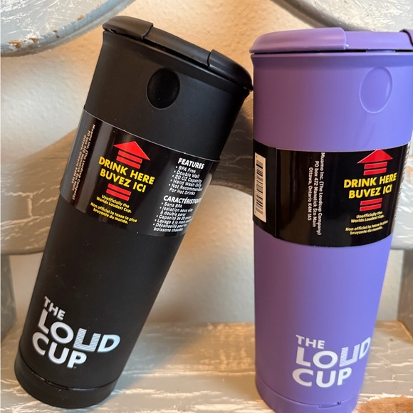 The Loud Cup Black and Purple Set - Picture 3 of 3